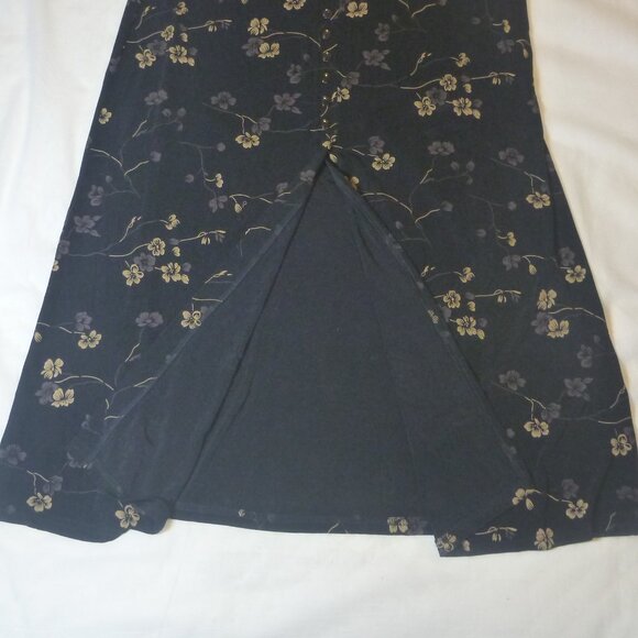 Vintage Women's Briggs New York Floral Maxi Skirt - Picture 3 of 6